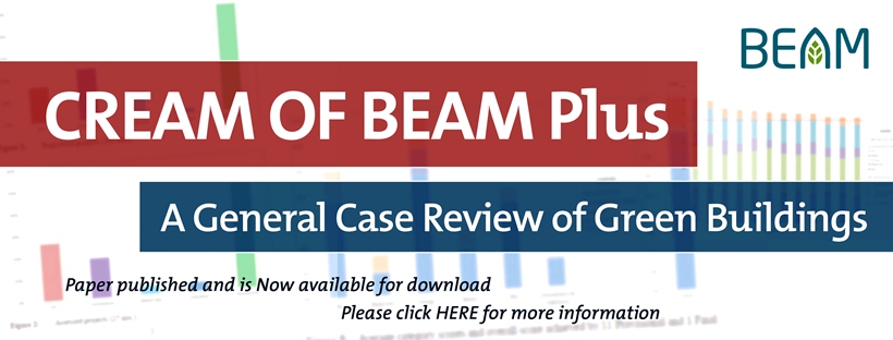 CREAM OF BEAM Plus - A General Case Review of Green Buildings